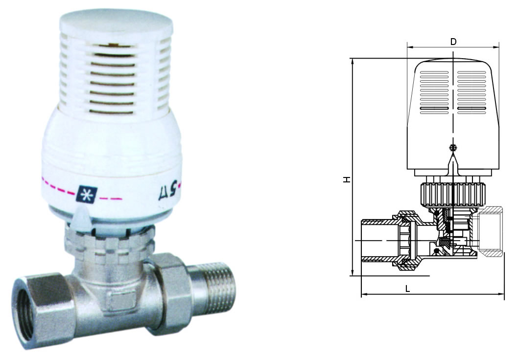 JT1560 直式自动温控阀